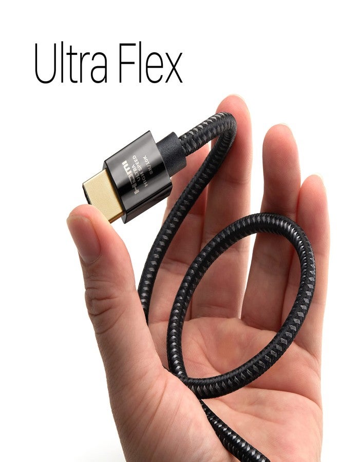 Zeskit X-Tech 48Gbps Ultra High Speed HDMI Cable 10ft, 8K60 4K120 144Hz eARC HDR HDCP 2.2 2.3 Compatible with Dolby Vision Apple TV 4K Roku Sony LG Samsung Xbox Series X RTX 3080 PS4 PS5 - Image 4